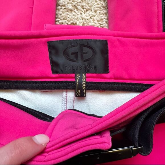 Goldbergh Pippa Ski Pants Waterproof Passion Pink US 2 - Picture 2 of 8